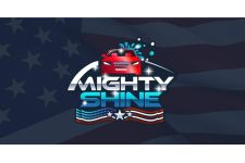 Logo for Mighty Shine Express Car Wash Logo for Mighty Shine Express Car Wash